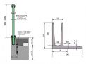 3010 onlevel top mount landgheer glas breda